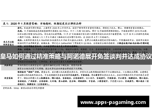 皇马如何通过精准策略与阿诺德展开免签谈判并达成协议